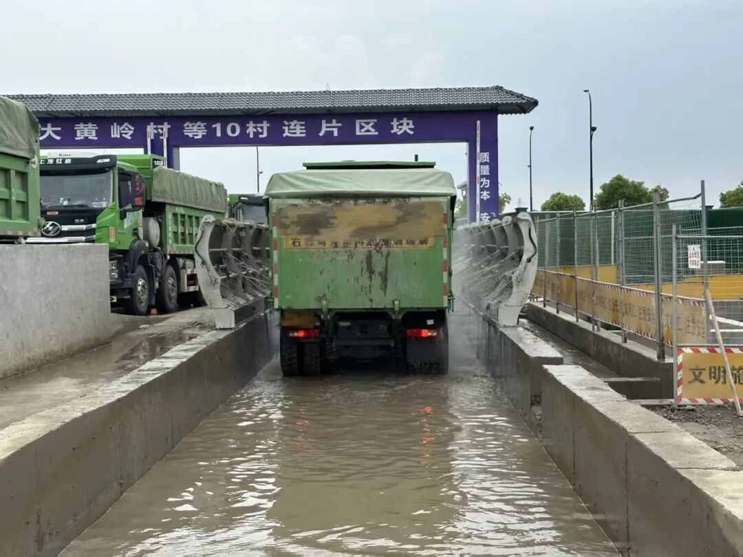 杭州市建筑垃圾消纳场地项目引入全自动化冲洗系统